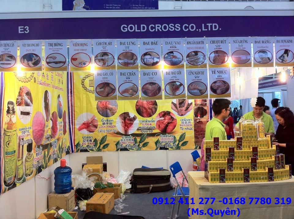 Dầu thập tự vàng Thái Land - Phân phối tại TPHCM